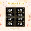 Thumbnail 1 de Happy New Year Napkins 33x33 cm, 80 pcs 🧻