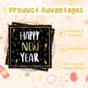 Thumbnail 2 de Happy New Year Napkins 33x33 cm, 80 pcs 🧻
