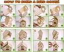 Thumbnail 2 de hapray 4 Pack DIY Bird House Kit birdhouse craft 🎨
