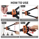 Thumbnail 2 de HARDELL Rivet Nut Pliers 14" with 150 rivet nuts 🛠️