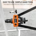 Thumbnail 6 de HARDELL Rivet Nut Pliers 14" with 150 rivet nuts 🛠️