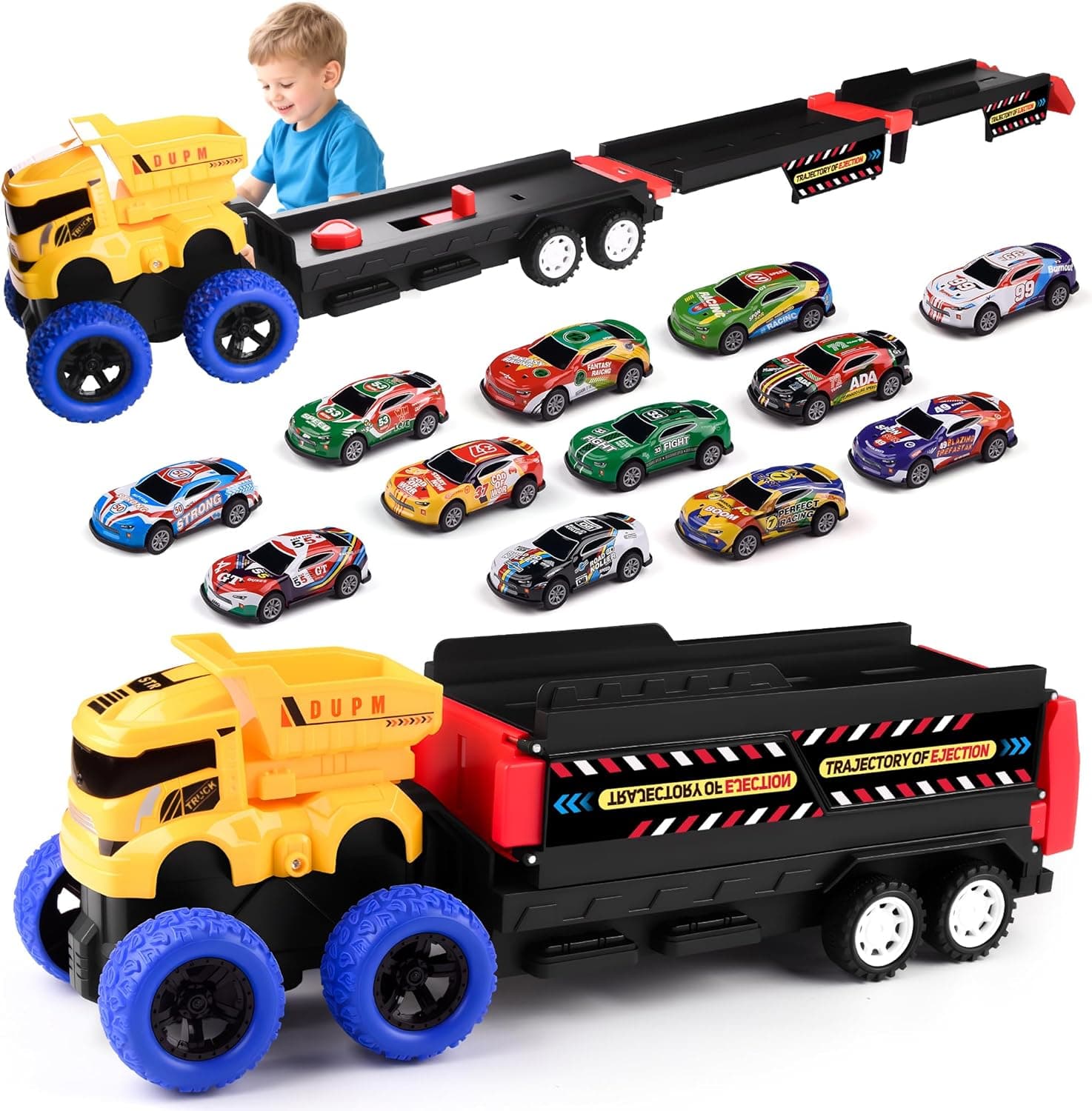 Havnidy Folding Race Car Track with 12 cars 🚗