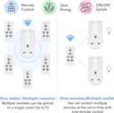 Thumbnail 2 de HBN Remote Control Plug Socket 13A 3‑pack 🔌