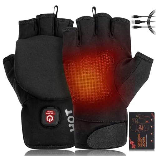 Heated Gloves Rechargeable 3-Heat Levels 🔥🧤
