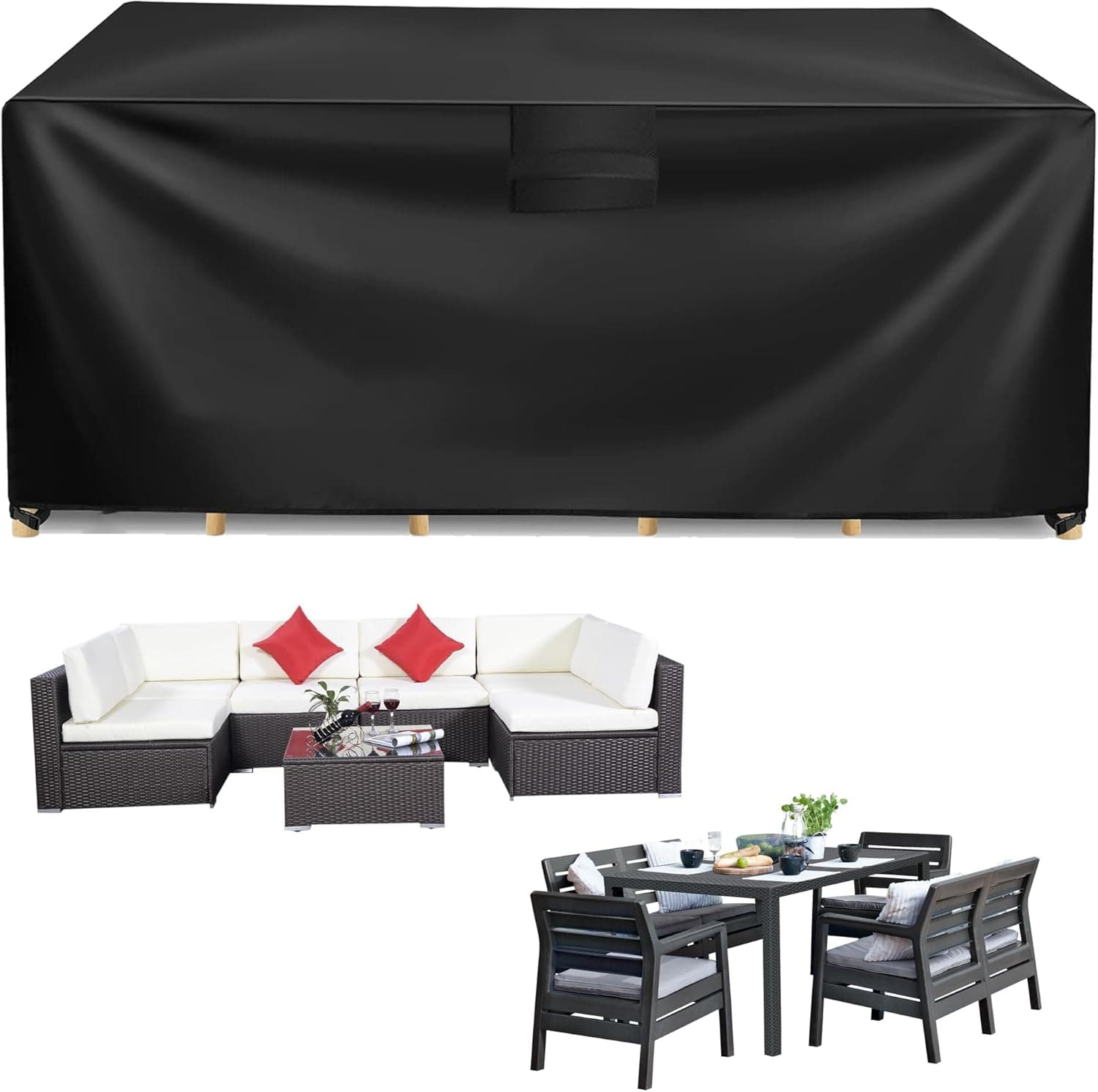 Heavy Duty Garden Furniture Covers 200x200x90CM Waterproof ⛔️