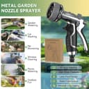 Thumbnail 1 de Heavy-Duty Metal Hose Pipe Spray Gun 8 🚿