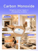 Thumbnail 5 de Heiman Carbon Monoxide Detector 10‑Year CO alarm 📟