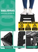 Thumbnail 1 de HEIMWOHL Durable Folding Step Stool 9-inch 🚪