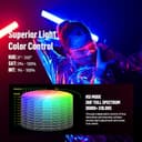 Thumbnail 2 de Heysliy RGB Light Wand 2600mAh photography stick 📷