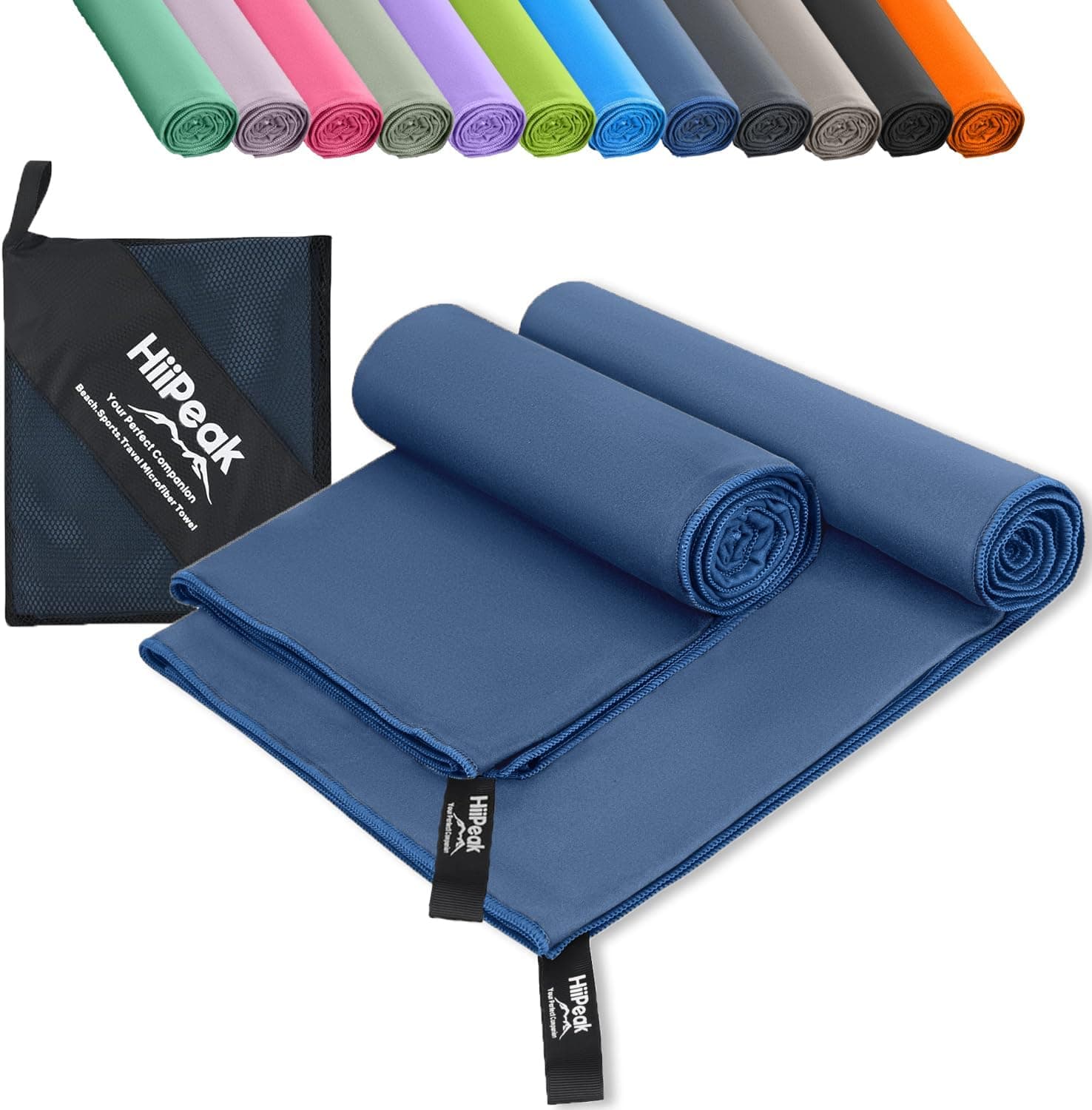 HiiPeak Microfibre Towel 160cm x 80cm beach towel 🏖️