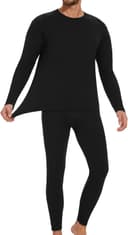 Thumbnail 2 de HIPOWER Thermal Underwear Mens Set fleece-lined base layer for winter 🩲