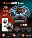 Thumbnail 2 de HIRREO Smart Watch for Men with 600 mAh Battery ⌚️