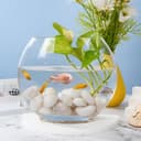 Thumbnail 2 de Hisredsun White Polished River Pebbles 2.1lb for Landscaping 🪨