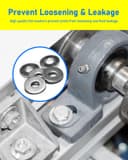 Thumbnail 3 de HOLMOL Flat Penny Washers 120 pcs, stainless steel 🛠️