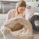 Thumbnail 2 de Homaxy Fluffy Shaggy Rug 60 x 100 cm 🏡