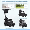 Thumbnail 2 de HOMCOM G350 3‑in‑1 ride‑on push car for toddlers 🚗