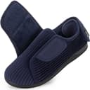 Thumbnail principal de HomeTop Corduroy Slippers for Diabetic Swollen Feet ⌚
