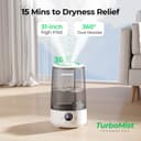 Thumbnail 2 de Homvana 3.6L Cool Mist Humidifier for Bedroom 💧
