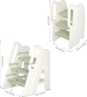 Thumbnail 1 de hoopyosms Toddler Step Stool 2-step adjustable, green 🪑