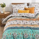 Thumbnail 2 de HORIMOTE HOME Boho Floral Duvet Cover 137 x 200 cm 🛏️