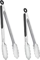 Thumbnail principal de HOTEC Stainless Steel Kitchen Tongs Set of 2-9" and 12" 🍽️