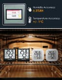 Thumbnail 2 de hoyiours Digital Hygrometer 3-pack — indoor thermometer 📈