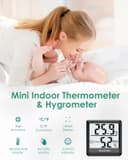 Thumbnail 3 de hoyiours Digital Hygrometer 3-pack — indoor thermometer 📈