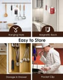 Thumbnail 6 de hoyiours Meat Thermometer Probe Instant Read 4.7" 📷