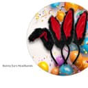 Thumbnail 2 de HPMAISON Bunny Ears Headband pink bunny ears 🎀