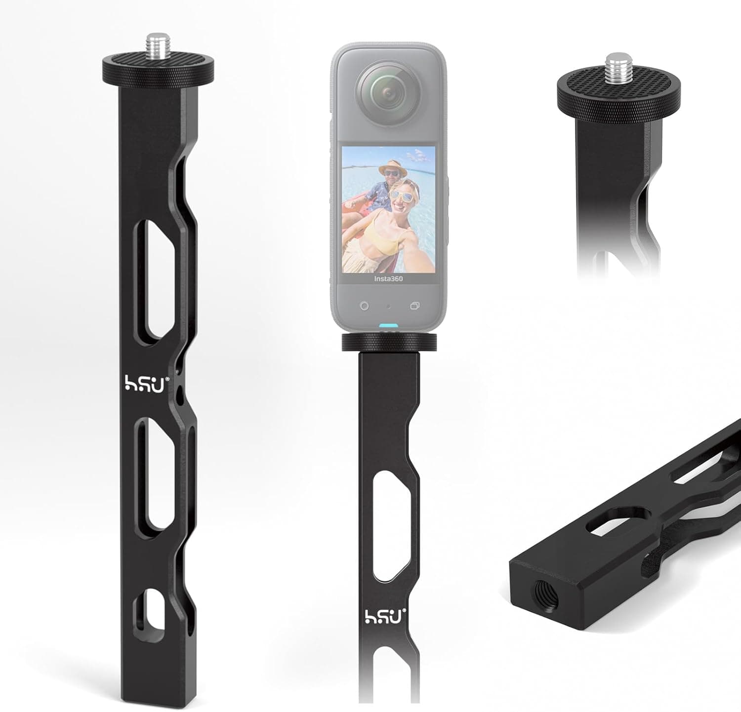 HSU Extension Arm for Insta360 X4 — Tripod Mount Adapter 📷