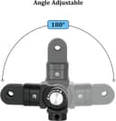 Thumbnail 1 de HSU Tripod Mount Adapter 180° for GoPro 📷