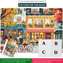 Thumbnail 4 de HUADADA Jigsaw Puzzles 1000-piece romantic street puzzle 🧩