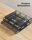 Thumbnail 4 de HUANUO Monitor Stand with 2 Drawers, supports 18 kg 🖥️