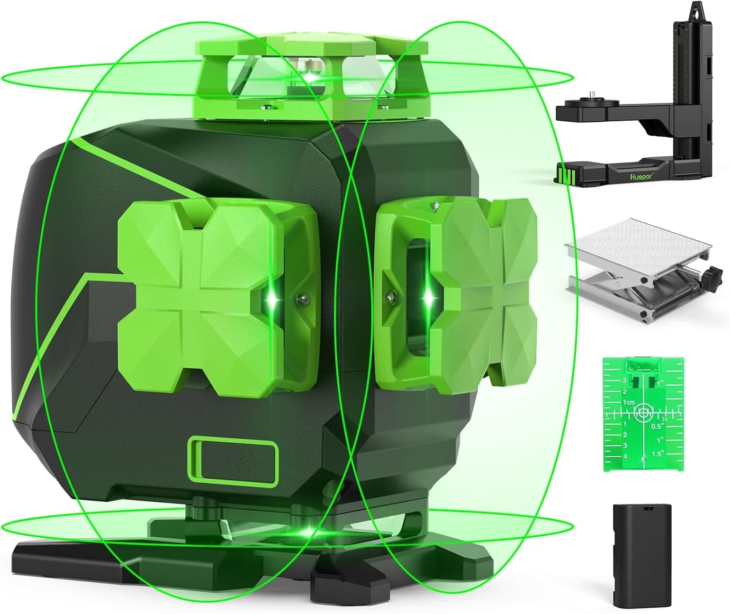 Huepar S04CG-L 16-line 4D green laser level 📷