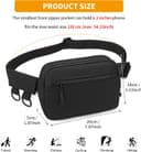 Thumbnail 4 de Huntvp Bumbag Small anti‑theft waist pack 🎒