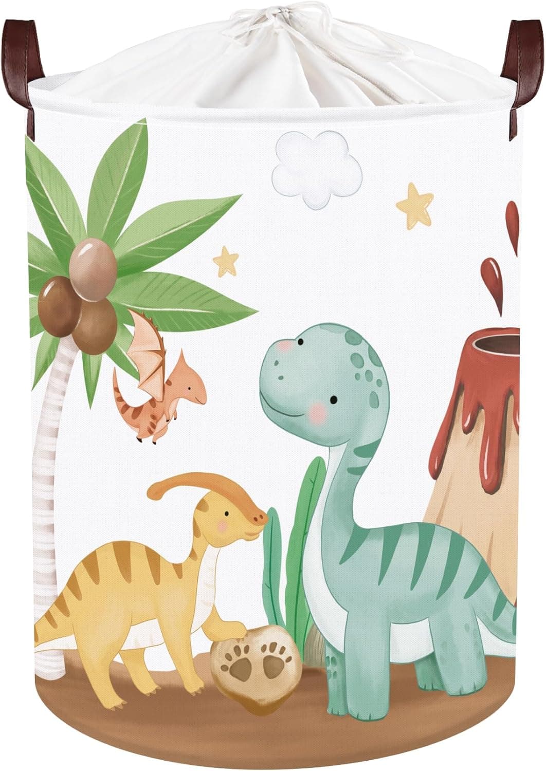 HUUMONSS Dinosaurs Baby Laundry Hamper 63L 🧺
