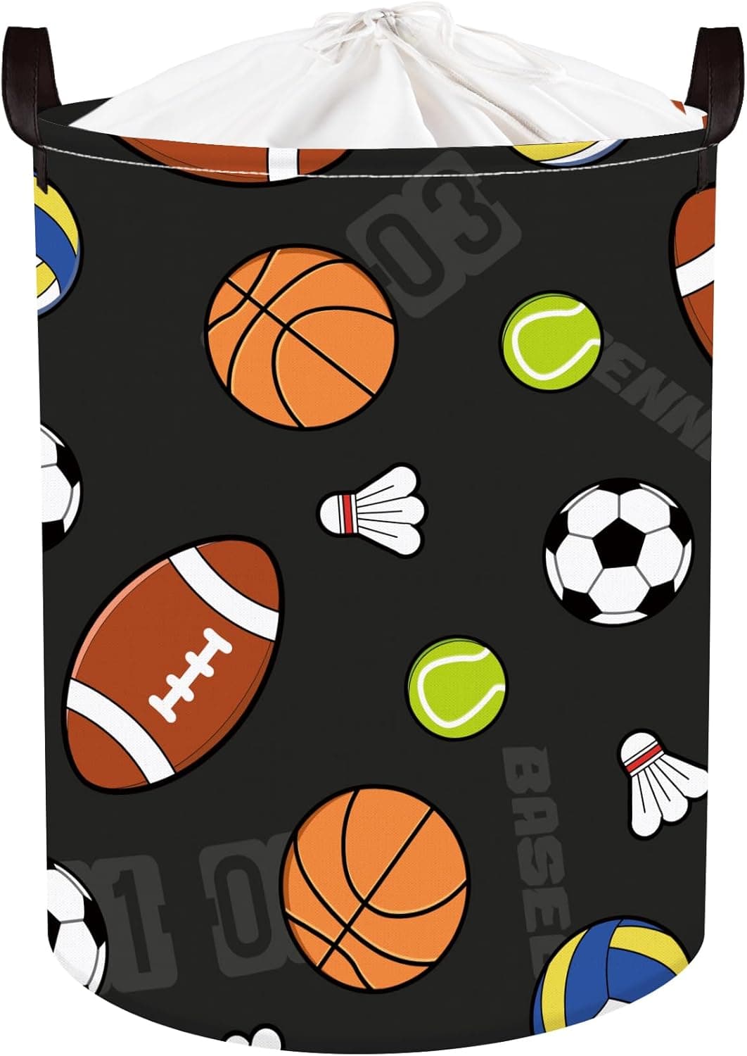 HUUMONSS Sports Balls Laundry Hamper 63L 🧺