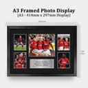 Thumbnail 1 de HWC Trading A3 Framed Signed Photograph Display for Football Fans 📷