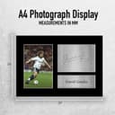 Thumbnail 1 de HWC Trading A4 David Ginola signed print 1 A4 📷