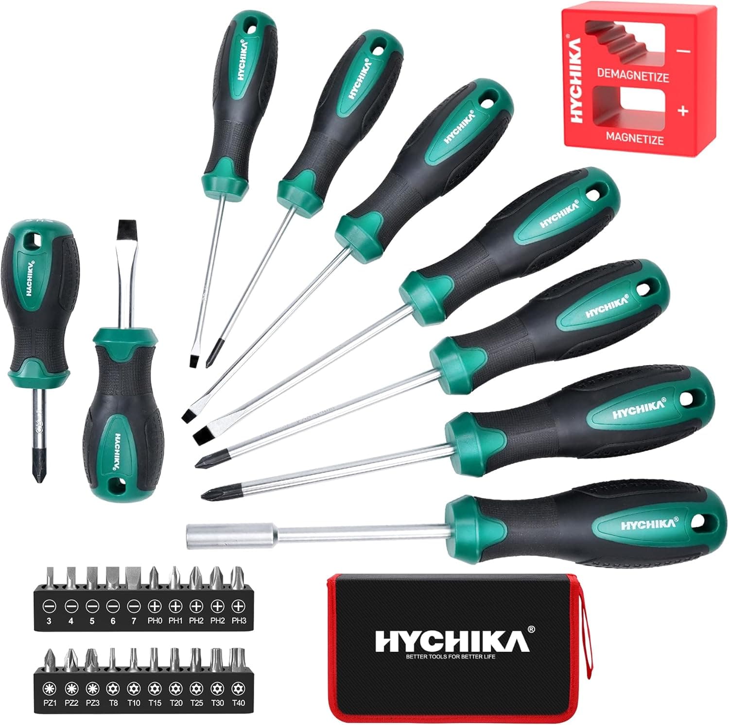 HYCHIKA Screwdriver Set 30-piece magnetic kit 🛠️