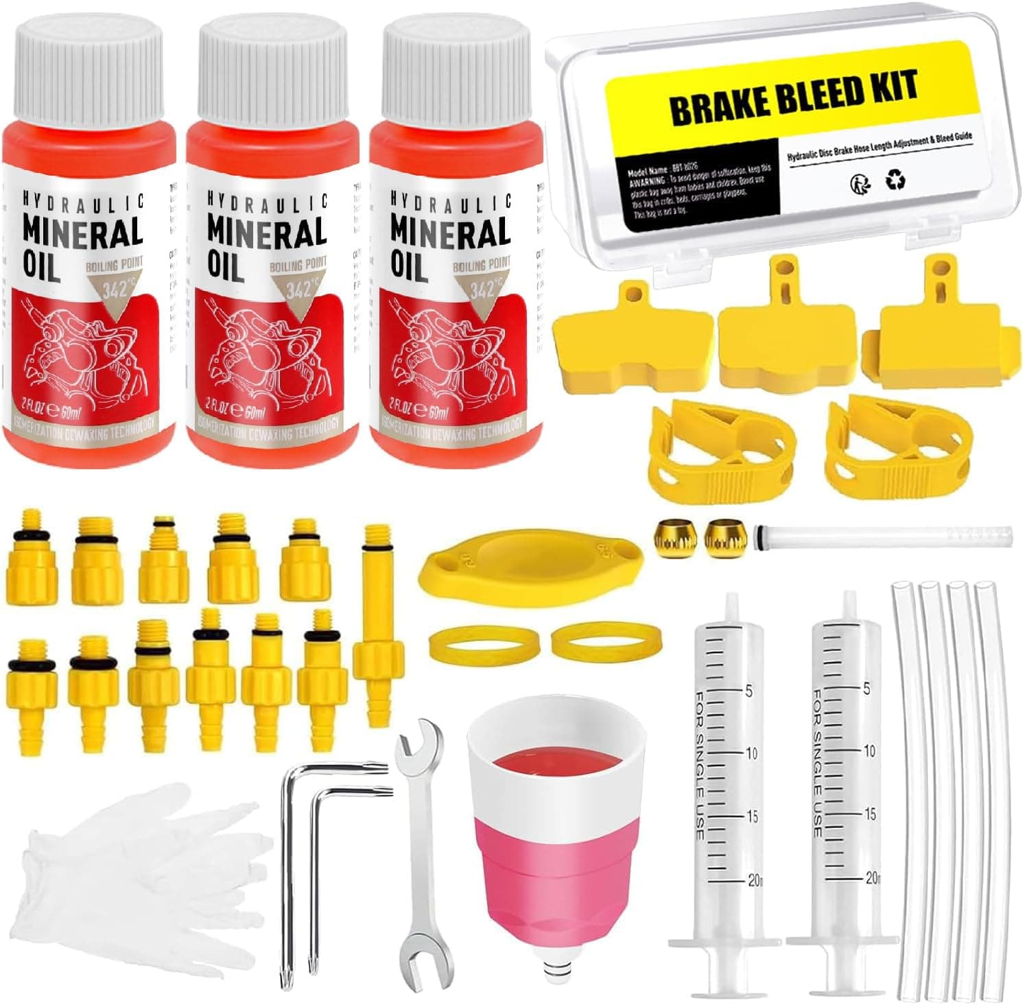 Hydraulic Disc Brake Bleed Kit 180 ml 🚲