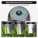 Thumbnail 1 de hygger Aquarium Air Pump Quiet 35 dB, 2-outlet air pump 🐟