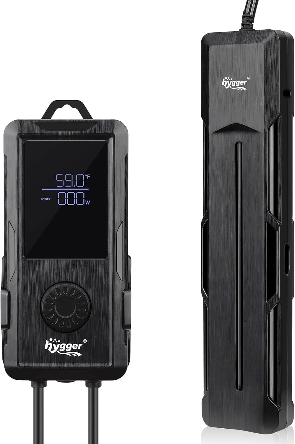 hygger Submersible Aquarium Heater 500W digital thermostat for 220–510 L fish tanks 📷