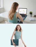 Thumbnail 6 de HYZUO 13.3–14 inch laptop sleeve with stand 💻