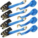 Thumbnail principal de IAZZCO 4 Pack Ratchet Straps 6m x 25mm for trailers 🚚