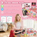 Thumbnail 4 de Ice Cream Toys Set: Pretend Shop Counter ⌚