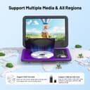 Thumbnail 1 de ieGeek 12.5" Portable DVD Player, 5 hrs 📀