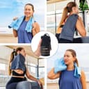 Thumbnail 5 de illusion Small Microfibre Gym Towel for Active Sports 40x80cm 🧼?
illusion Small Microfibre Gym Towel for Active Sports 40x80cm 🧼