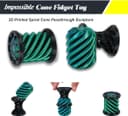 Thumbnail 3 de Impossible Cone 3PCS spiral fidget toy 🧸