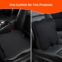 Thumbnail 5 de inaepeak Wedge Coccyx Memory Foam Seat Cushion for Driving 🚗